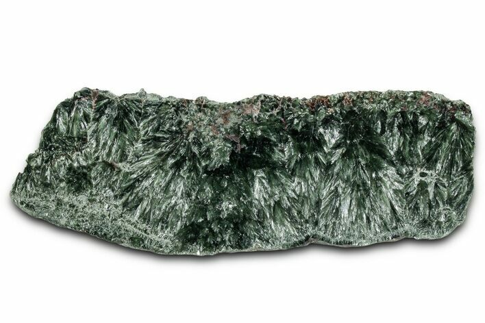 Polished Seraphinite Slab - Korshunovkiy Mine, Siberia #354259